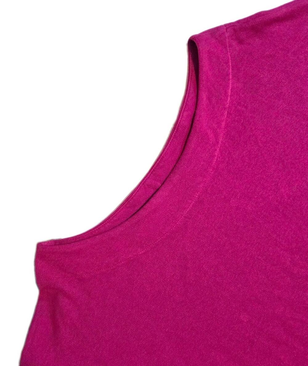 bryn WALKER Pink Fleece Crewneck Pullover Sweatshirt Drop Shoulder SZ L